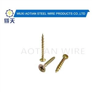 Sgriw Drywall Sinc Melyn Plated